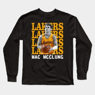 Los Angeles Lakers Mac McClung Long Sleeve T-Shirt